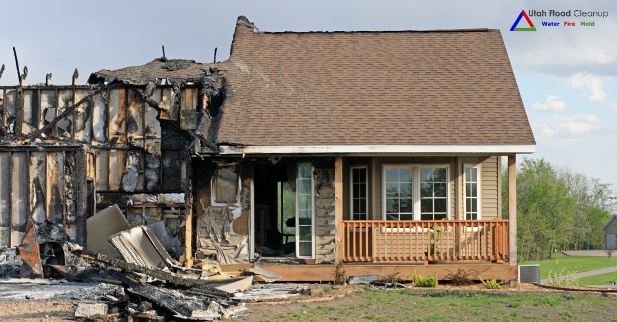 Call Utah Flood Cleanup if Your House Is Damaged by Fire
