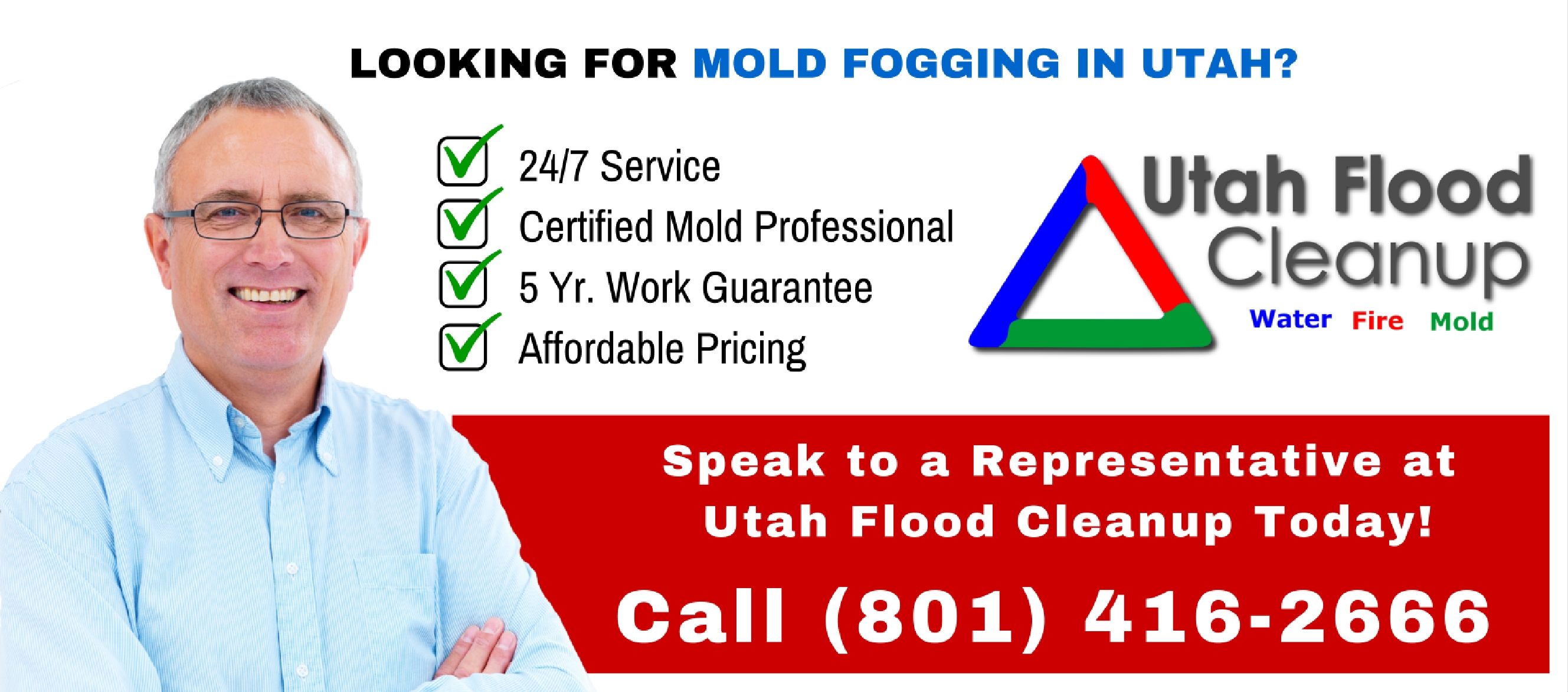 Mold Fogging graphic - Utah Flood Cleanup